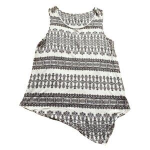 Ruff Hewn Grey Womens Flowy Sleeveless Blouse-L-GUC